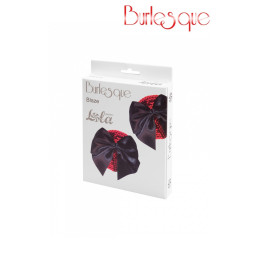 Intime-et-Sens Loveshop 89 Nipple Blaze Sequin Rouge et Noeud