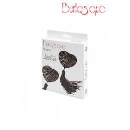 Intime-et-Sens Loveshop 89 Nipple Evans Coeur Noir à Pompon et
