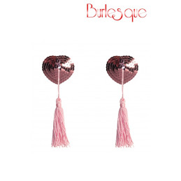 Intime-et-Sens Loveshop 89 Nipple Gipsy Coeur Sequin et Pompon