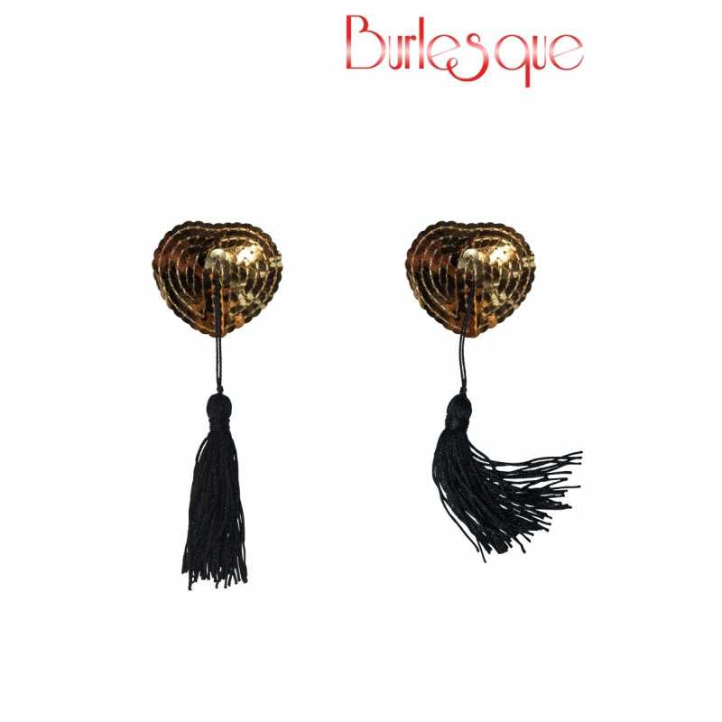 Intime-et-Sens Loveshop 89 Nipple Gipsy Coeur Sequin et Pompon