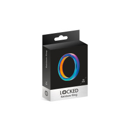 Intime-et-Sens Loveshop 89 Cockring Rainbow Large Anneau Acier