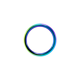 Intime-et-Sens Loveshop 89 Cockring Rainbow Large Anneau Acier
