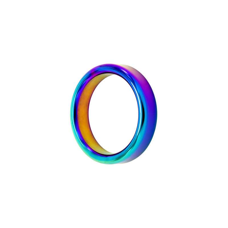 Intime-et-Sens Loveshop 89 Cockring Rainbow Large Anneau Acier