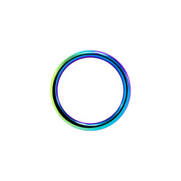 Intime-et-Sens Loveshop 89 Cockring Rainbow Large Anneau Acier