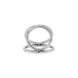 Intime-et-Sens Loveshop 89 Cockring Triple Ring 3 Anneaux Acier