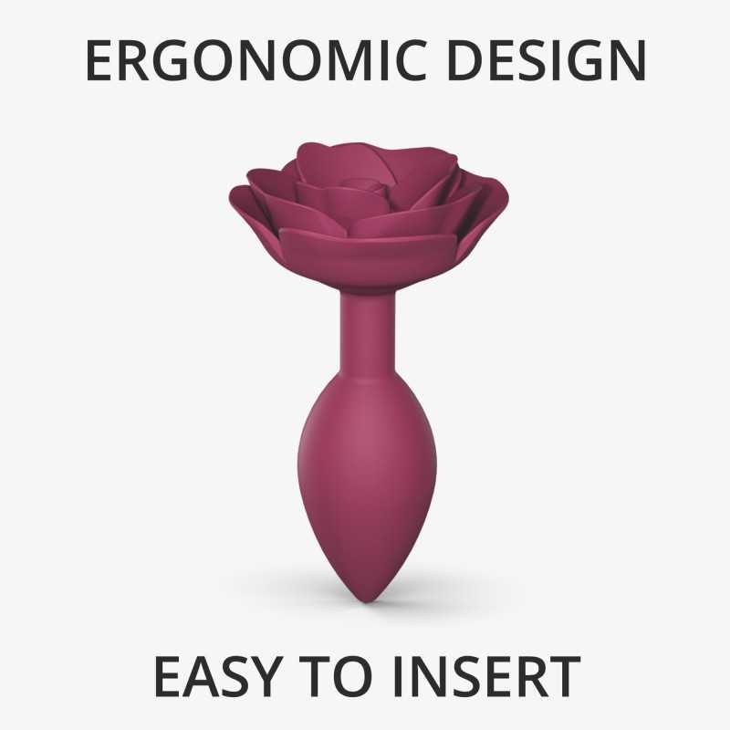 Intime-et-Sens Loveshop 89 Open Roses Onyx Plug