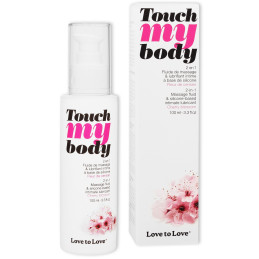 Intime-et-Sens Loveshop 89 Huile de Massage 2 en 1 Touch My Body