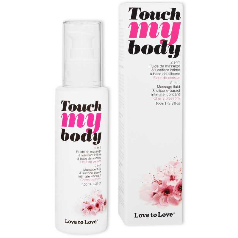 Intime-et-Sens Loveshop 89 Huile de Massage 2 en 1 Touch My Body