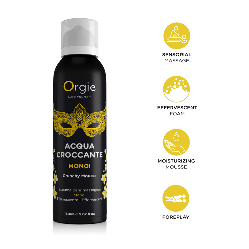 Intime-et-Sens Loveshop 89 Acqua Croccante Massage Mousse