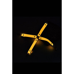 Intime-et-Sens Loveshop 89 Sangle Croix Pour Menottes Poignets