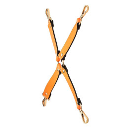Intime-et-Sens Loveshop 89 Sangle Croix Pour Menottes Poignets