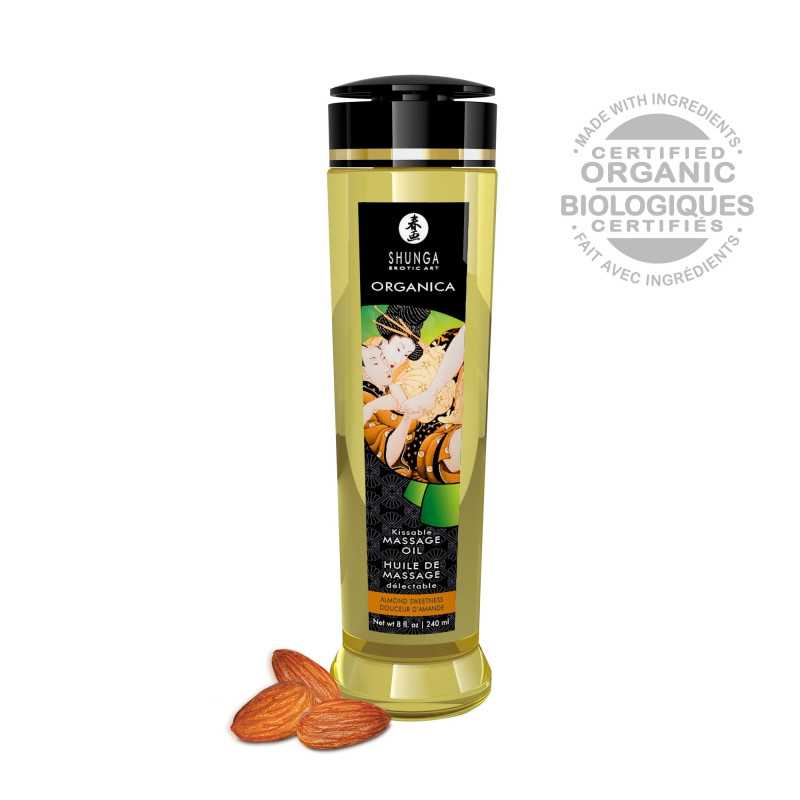 Intime-et-Sens Loveshop 89 Huile de Massage Organica BIO