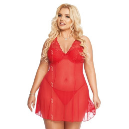 Intime-et-Sens Loveshop 89 Berta Nuisette évasée Grande Taille