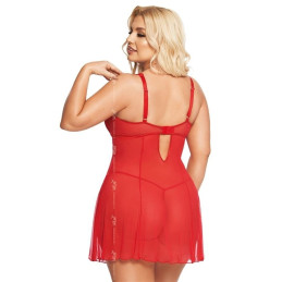 Intime-et-Sens Loveshop 89 Berta Nuisette évasée Grande Taille