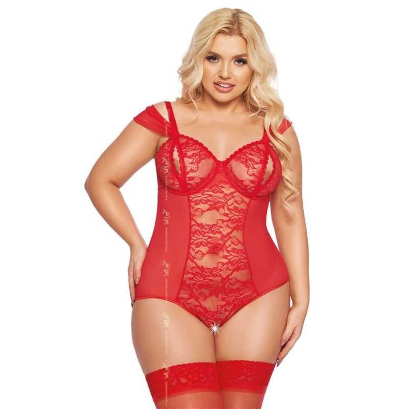 Intime-et-Sens Loveshop 89 Dora Body Ouvert Grande Taille