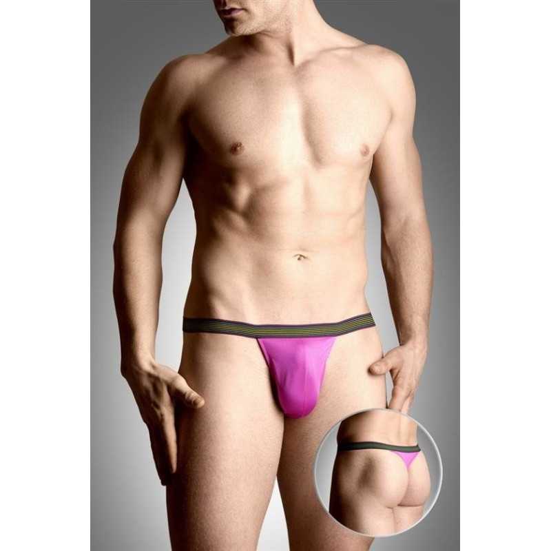 Intime-et-Sens Loveshop 89 String ceinture rayée couleurs Homme