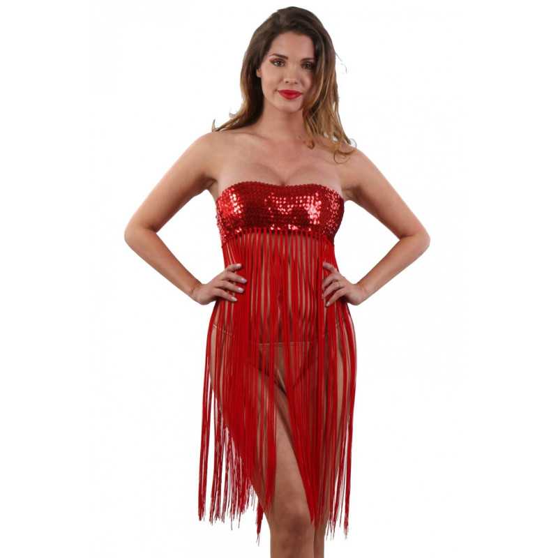 Intime-et-Sens Loveshop 89 Robe Ou Jupe Sequin Frange