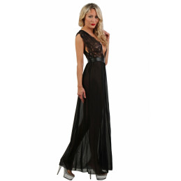Intime-et-Sens Loveshop 89 Déshabillé Long Micro Résille