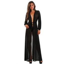 Intime-et-Sens Loveshop 89 Déshabillé Long Transparent
