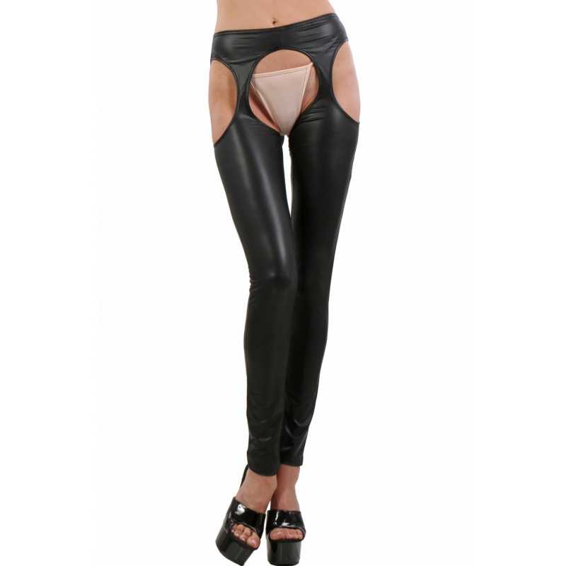 Intime-et-Sens Loveshop 89 Chaps Legging Wetlook