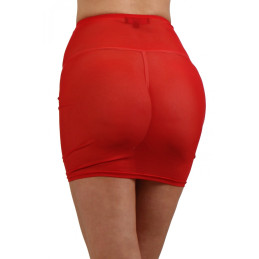 Intime-et-Sens Loveshop 89 Jupe Micro Résille Réglable Devant