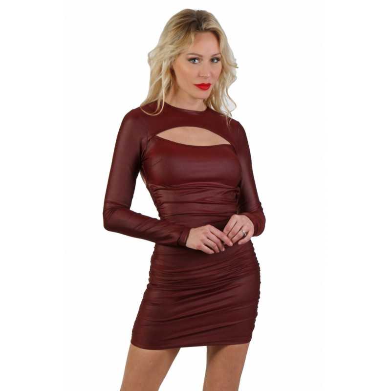 Intime-et-Sens Loveshop 89 Robe Dos Nu Manches Longues