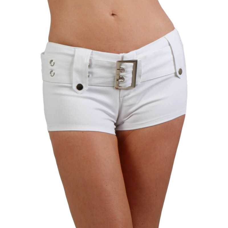 Intime-et-Sens Loveshop 89 Sexy Short blanc