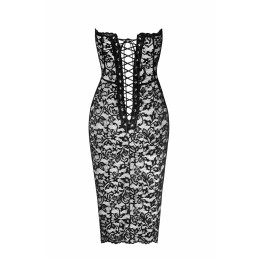 Intime-et-Sens Loveshop 89 Robe Fourreau Dentelle Lacée Dos F301