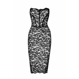 Intime-et-Sens Loveshop 89 Robe Fourreau Dentelle Lacée Dos F301