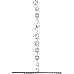 Intime-et-Sens Loveshop 89 Robe Wetlook Dos Chaine Strass F307