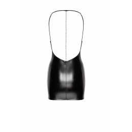 Intime-et-Sens Loveshop 89 Robe Wetlook Dos Chaine Strass F307