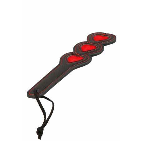 Intime-et-Sens Loveshop 89 Cravache Paddles coeur rouge