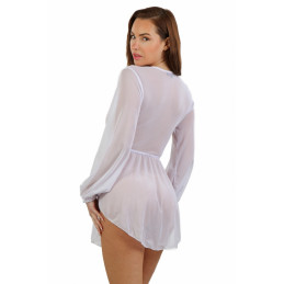 Intime-et-Sens Loveshop 89 Robe transparente manches longues