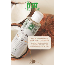 Intime-et-Sens Loveshop 89 Huile massage hydratante Coconut