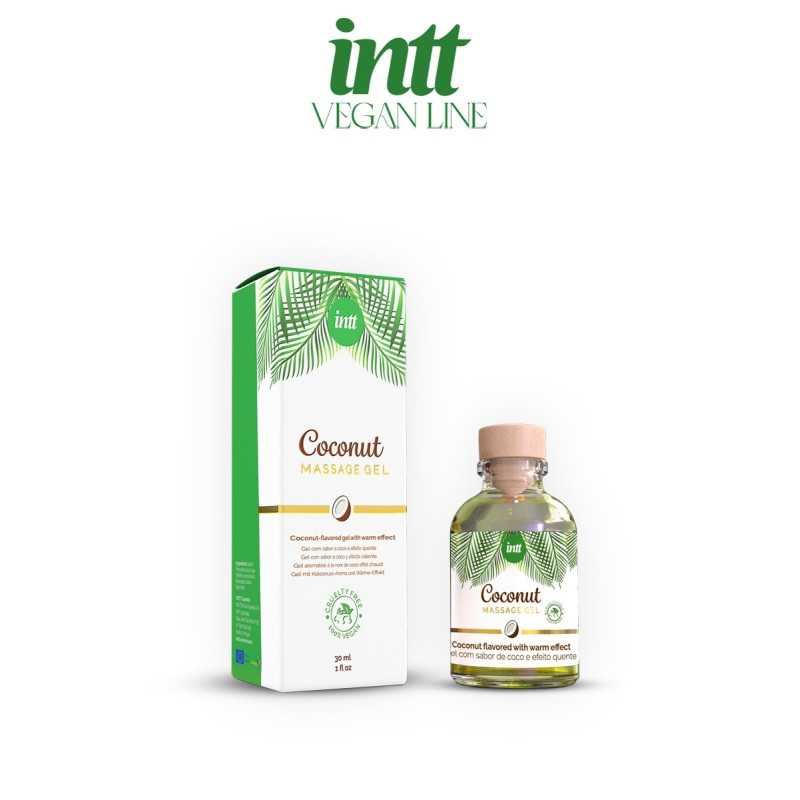 Intime-et-Sens Loveshop 89 Gel massage effet chaud Coconut