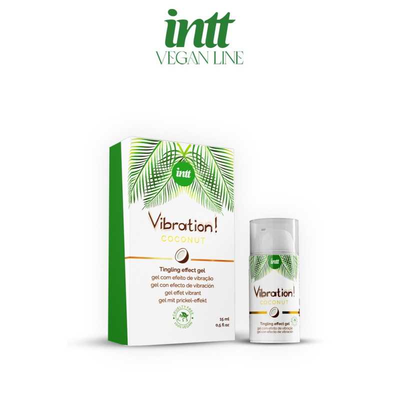 Intime-et-Sens Loveshop 89 Gel Vibration Coconut vegan unisex