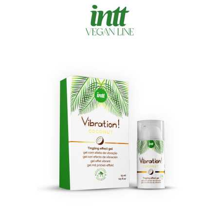 Intime-et-Sens Loveshop 89 Gel Vibration Coconut vegan unisex