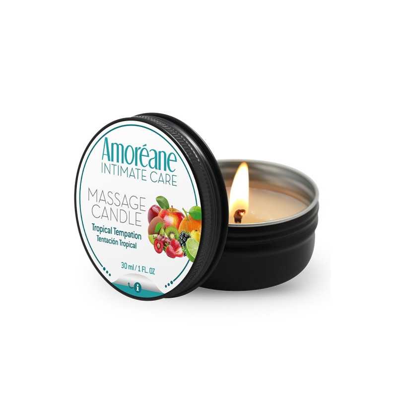 Intime-et-Sens Loveshop 89 Bougie Massage Caribbean Hydratante