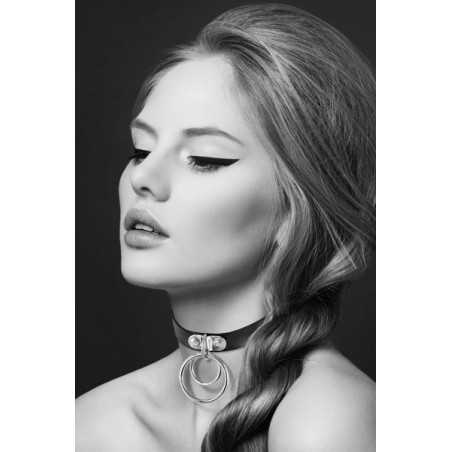 Intime-et-Sens Loveshop 89 Collier ras de cou Double Anneau