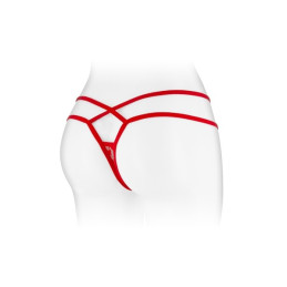 Intime-et-Sens Loveshop 89 String dentelle ouvert Mylene