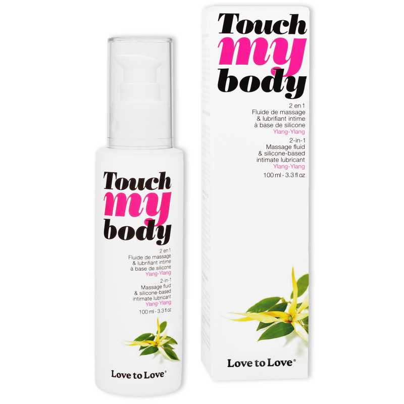 Intime-et-Sens Loveshop 89 Huile de Massage 2 en 1 Touch My Body