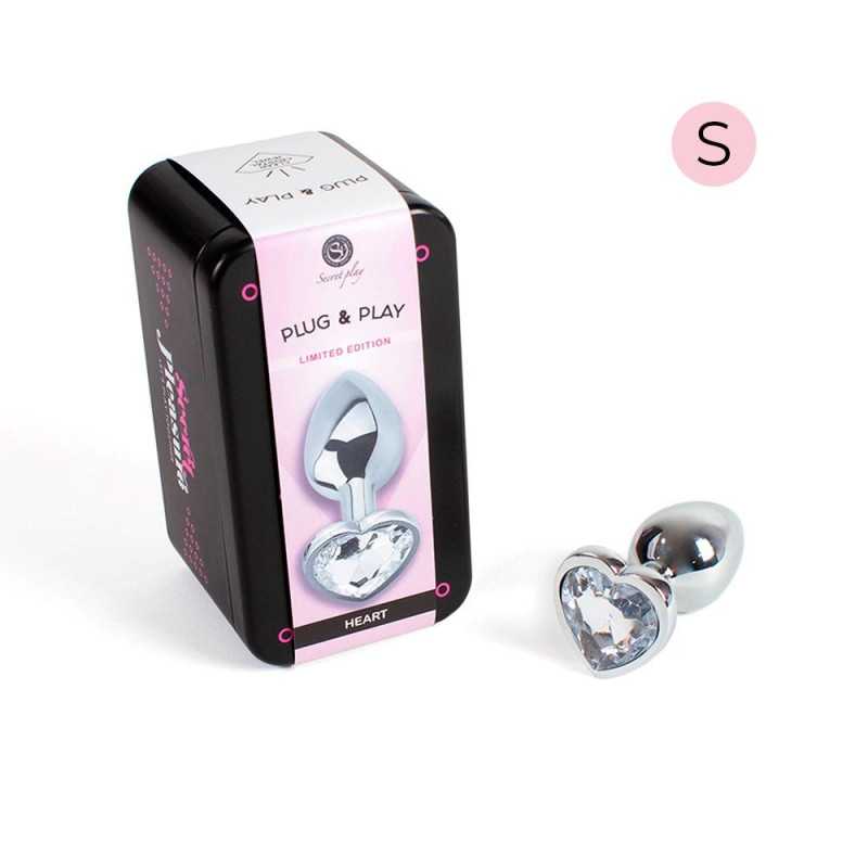 Intime-et-Sens Loveshop 89 Plug Bijou Coeur