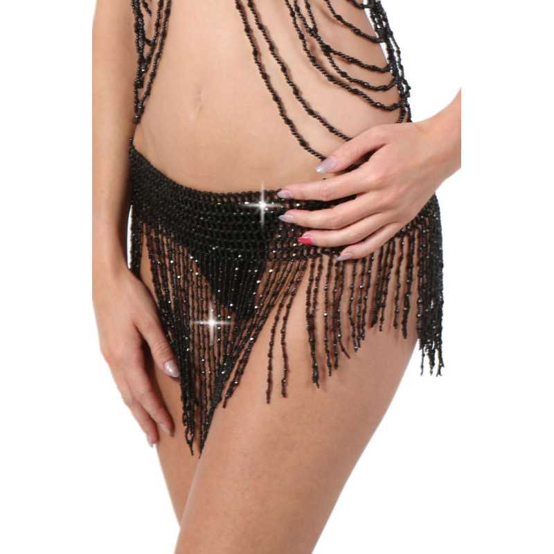Intime-et-Sens Loveshop 89 Mini Jupe en Perles