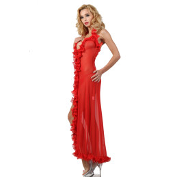 Intime-et-Sens Loveshop 89 Robe longue sexy voile stretch