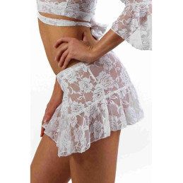 Intime-et-Sens Loveshop 89 Jupe Volant Dentelle
