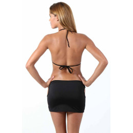 Intime-et-Sens Loveshop 89 Robe ajourée anneaux strass devant
