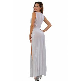 Intime-et-Sens Loveshop 89 Robe longue micro résille dentelle
