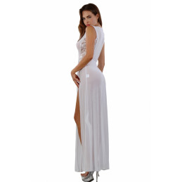 Intime-et-Sens Loveshop 89 Robe longue micro résille dentelle
