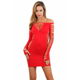 Intime-et-Sens Loveshop 89 Robe moulante ajourée