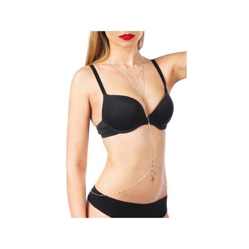 Intime-et-Sens Loveshop 89 Bijou Collier Chaine de Taille Alison